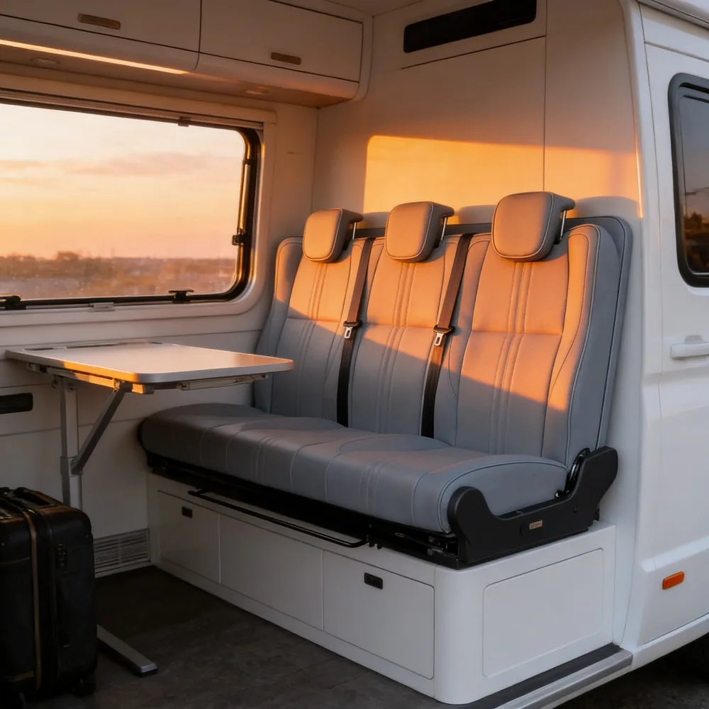 Wholesale Custom Passenger Seats for MPVs Van & Motorhome Modifications - Luxury Folding Seats with Adjustable Backrest