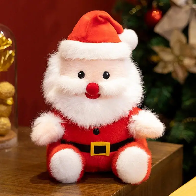 Décoration en peluche du père Noël, jouets mignons, ornement de beurre du père Noël, décor pour l'enseignant, 9.8 po