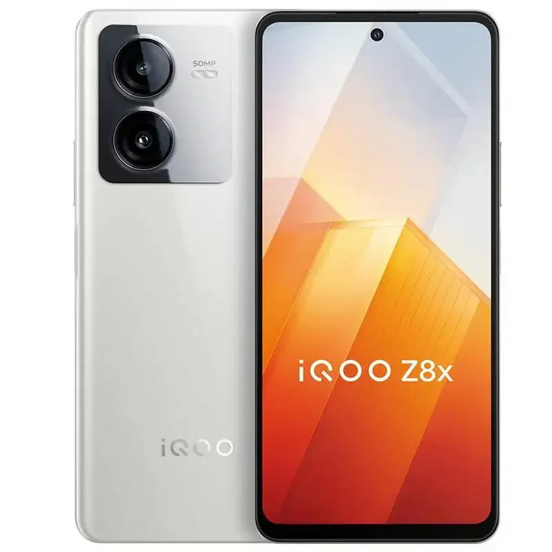 IQOO Z8X 5G Android SmartPhone 6.64inch LCD Screen CPU Snapdragon 6 Gen 1 6000Mah Battery 50MP Camera Original Used Phone