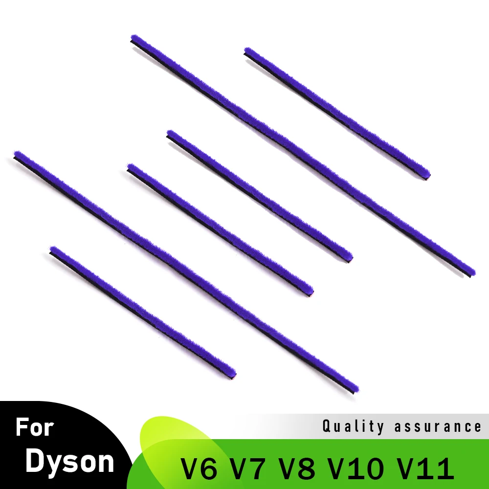 ملحق شريطي من القطيفة الناعمة لـ Dyson V6 V7 V8 V10 V11 مكانس كهربائية ناعمة مضادة للكشط ملحقات شريطية بديلة