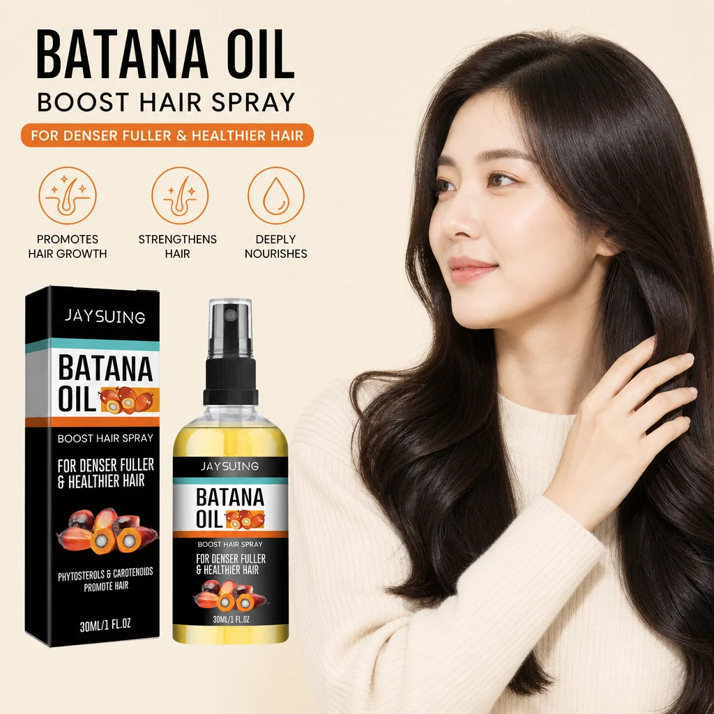 Hair Care Orange - Semprotan Rambut Minyak Batana Menutrisi dan