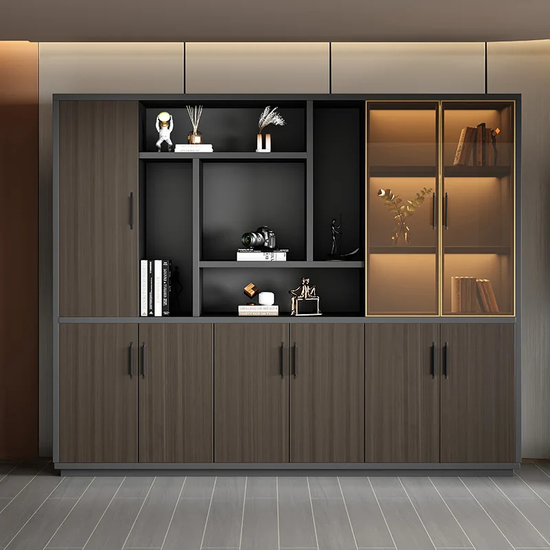 مكتب الرئيس مجموعة طاولة وكرسي خفيفة فاخرة من الدرجة الأولى طاولة الرئيس مكتب غرفة الرئاسة #4