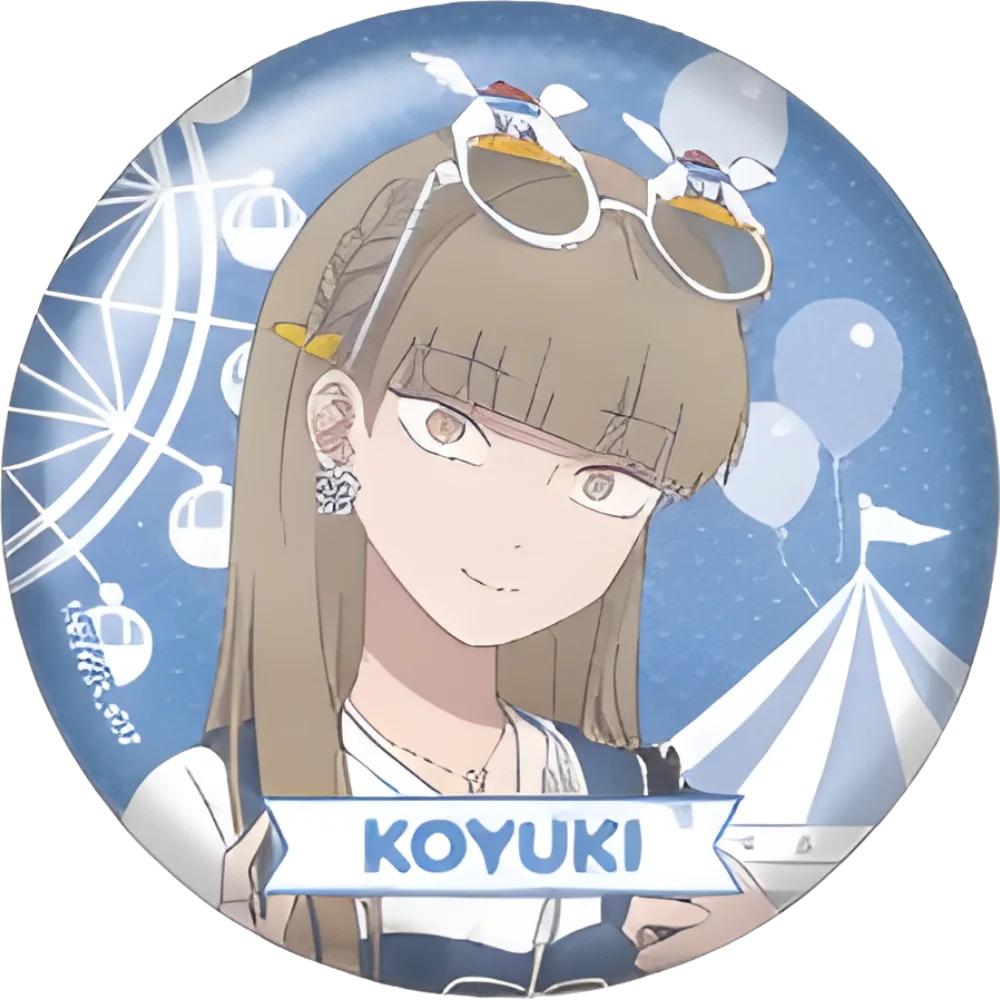 The Ramparts of Ice 58mm Badge Hikawa Koyuki&Minato Amamiya Brooch Backpack Decoration Holiday Gifts