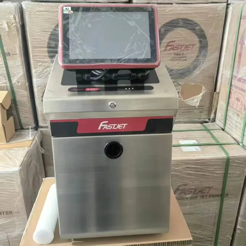 New High-Speed Automatic Inkjet Product Label Printers 220-240V For Beverage Industry