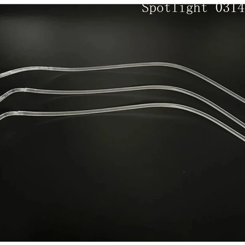 لمرسيدس بنز S-Class W222 2018 2019 2020 DRL المصباح النهار تشغيل ضوء دليل قطاع أنبوب اكسسوارات السيارات عيون الملاك