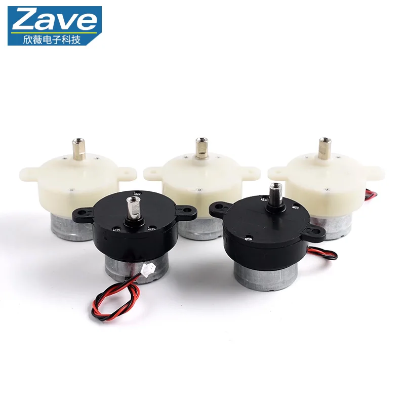 300 Gear Motor (3V-6V) - Low-Speed Small Motor for Robots / Rotating Crafts / Electric Advertising Light Boxes
