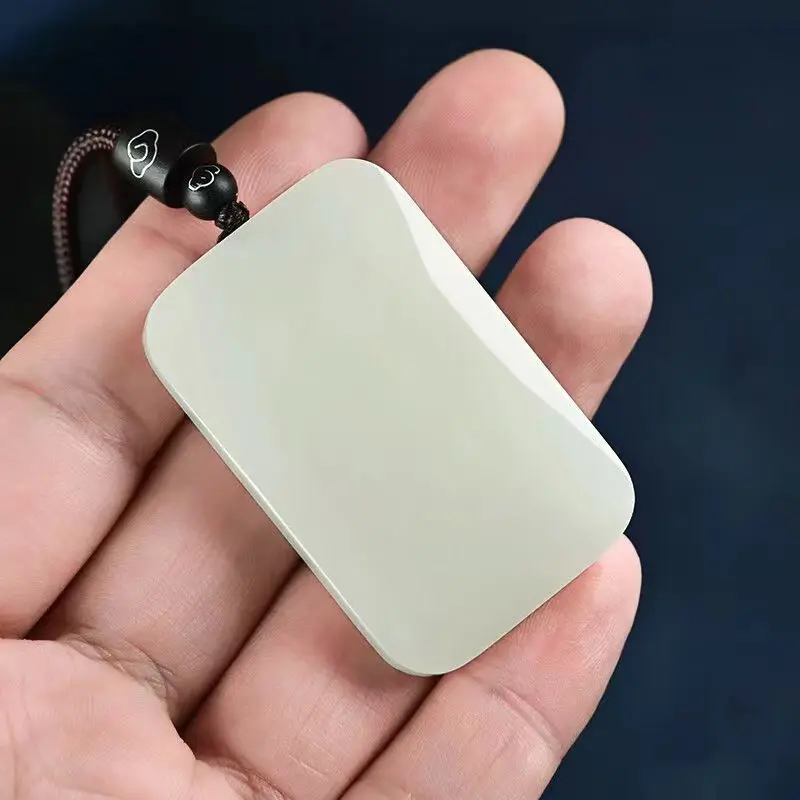 

Подвеска-бренд Ping An No Affair, подвеска из синего и белого нефрита, нефритовая подвеска без Affair