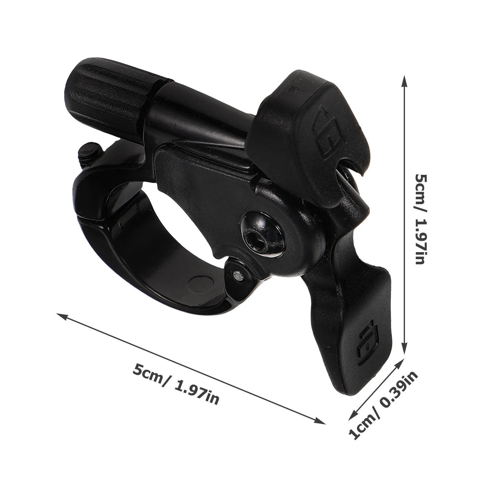 1Set سبائك الألومنيوم خط التحكم قفل رافعة نسخة سلك الأساسية للدراجة الجبهة شوكة استبدال أجزاء #5