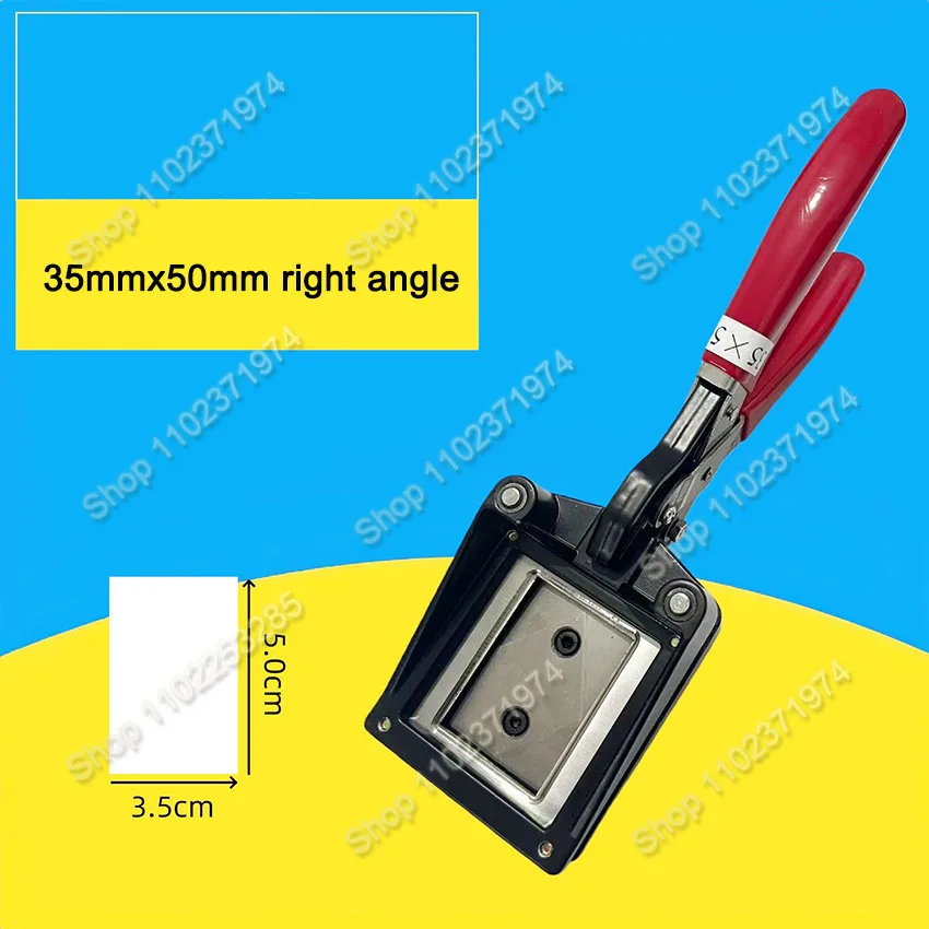 Immagine 4: Taglierina Manuale per Carta Fotografica e Documenti 35x50mm 40x60mm 50x70mm, per Passaporti e Carte d'Identità