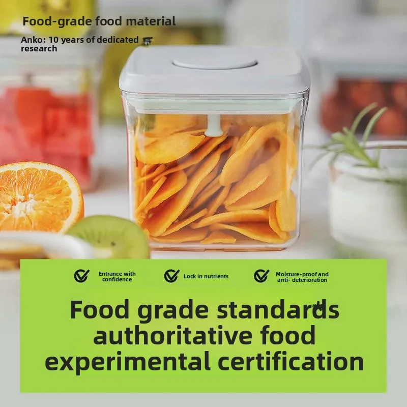 

Plastic Food ade Kitchen Storage Container Moisture Proof Mold Proof Pr Seal Canister for Dry Goods Five ain ains