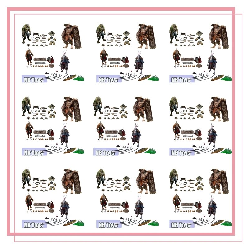 

In Stock Furui White Tiger Hermit Old Man White Werewolf William Crocodile Rabbit Panda Yin and Yang Can Be Done