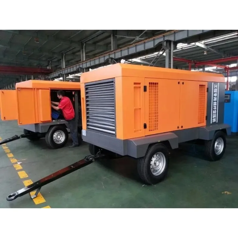 Customized 25 Bar Portable Diesel Air Compressor Engine Manufacturers