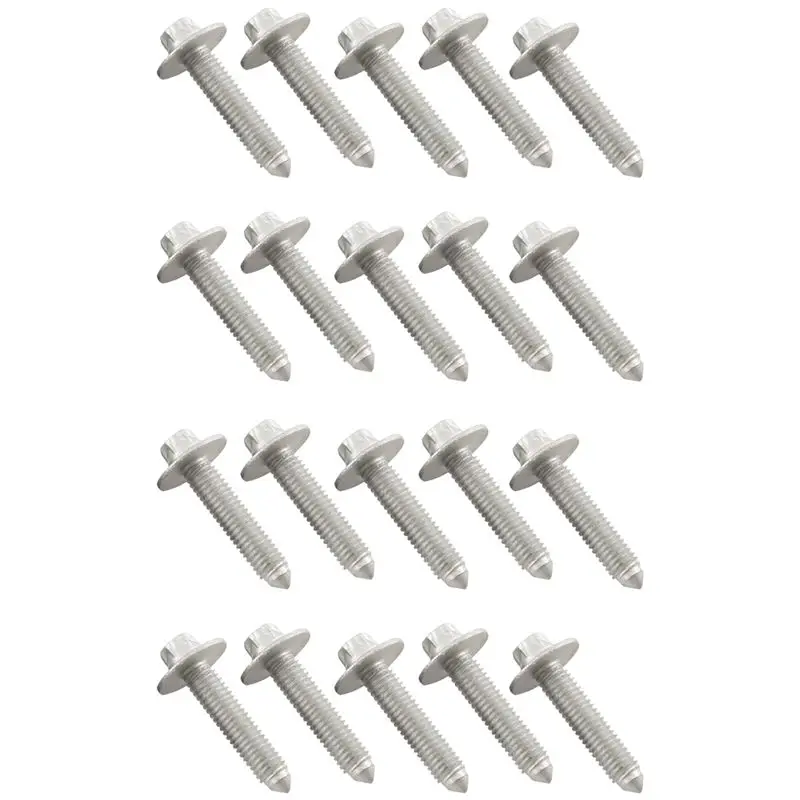 Reliable-20Pcs Transmission Oil Pan Bolts Oil Pan Screws For Mercedes Benz C Class E Class GLC S Class AMG CLS Accessories 00299