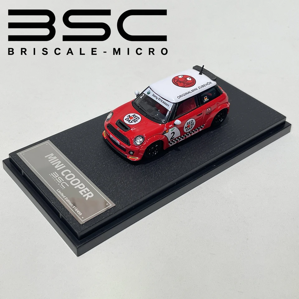 In Stock Time Micro TPC BSC 1:64 Mini Cooper BMW Rainbow Supreme