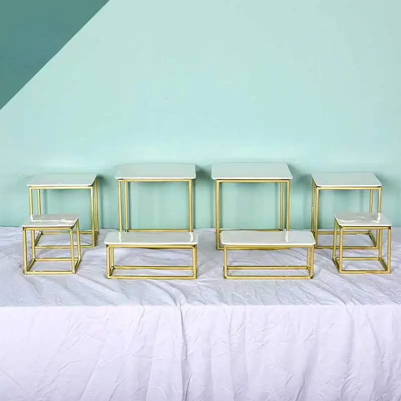 Wedding Cake Stand, Food Bread, Flower, Dessert Holder, Meeting Tea CupCake Stand, Buffet Banquet, Store Opening, Candy Rack
