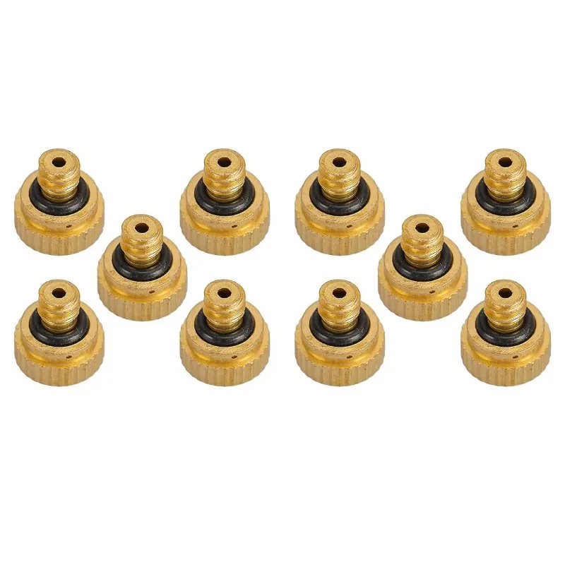

Ten low-pressure atomizing nozzles, cold fog, tap water humidification, gardening dust removal, cooling spray nozzles