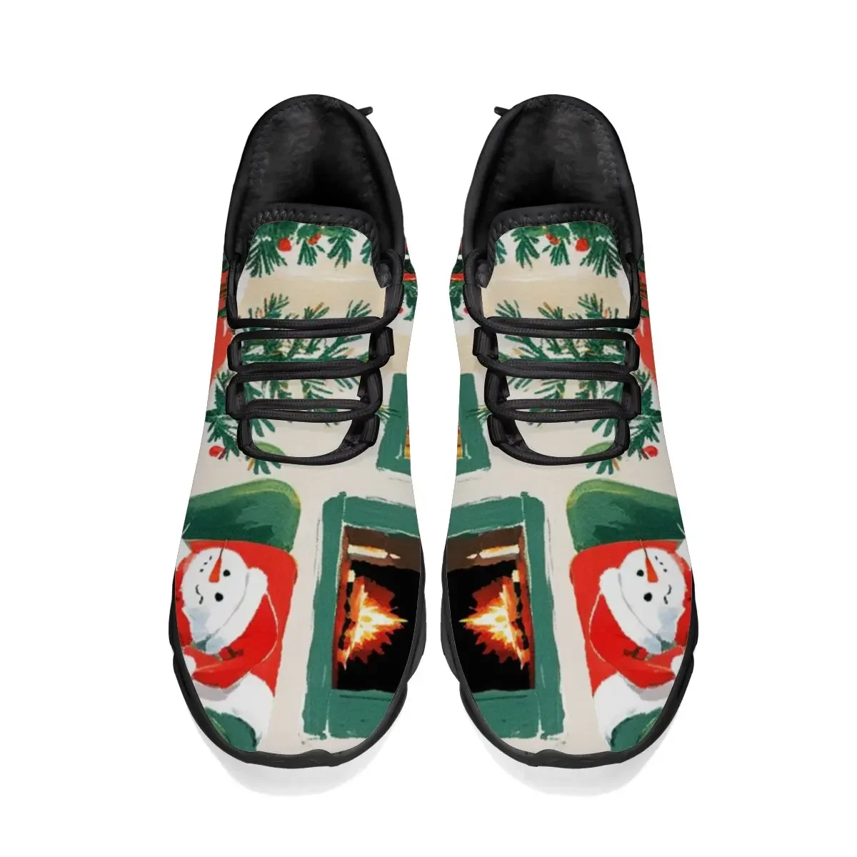 2025 جديد أحذية رياضية رجالي عيد الميلاد عادية خفيفة الوزن رياضة التدريب المشي عدم الانزلاق أحذية الجري الرياضية مريحة للرجال #2