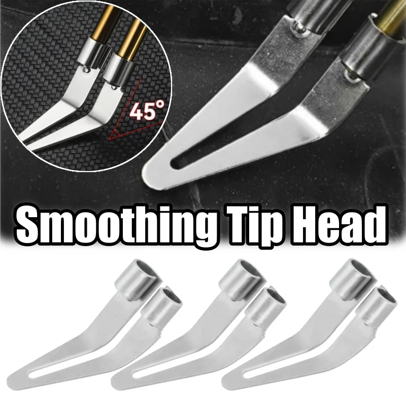 Car Bumper Repair Plastic Welding Smoother Tool Attachment Compatible with Hot Air Welding Gun and Electric Soldering Iron Kits