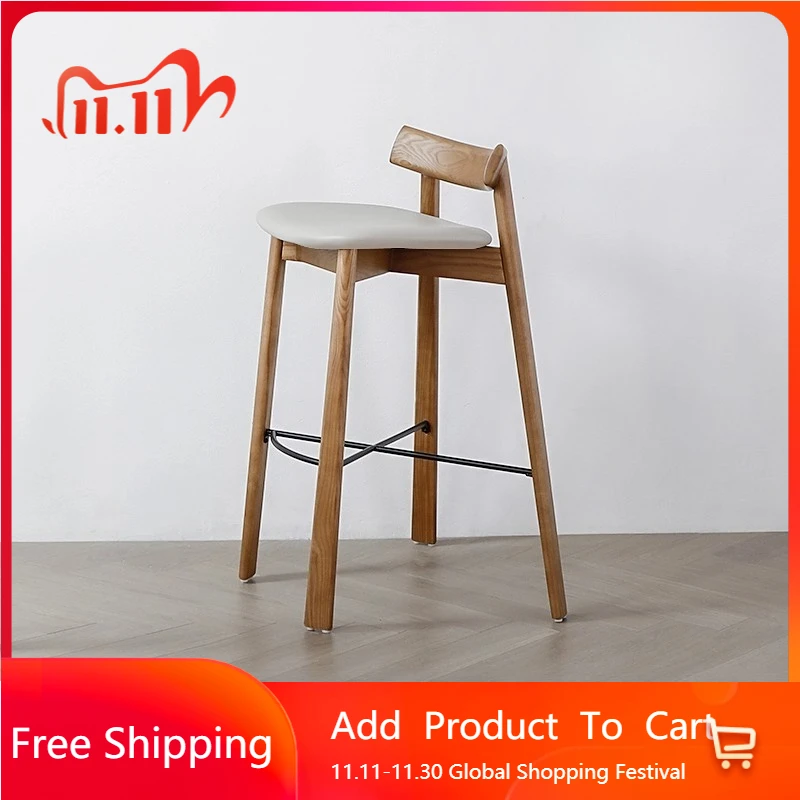 

High American Bar Stools Industrial Light Luxury Sturdy Industrial Midcentury Nordic Bar Stools Unique Modern Muebles Furniture