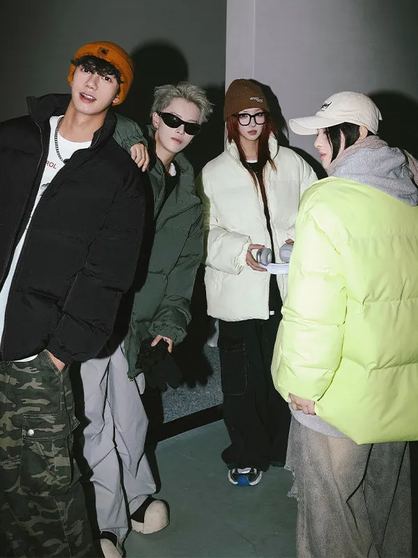 

Гонконг Sle High Street Thiened ort Bread Jaet Хлопковый Jaet Мужской зимний теплый воротник-стойка Повседневное свободное пальто