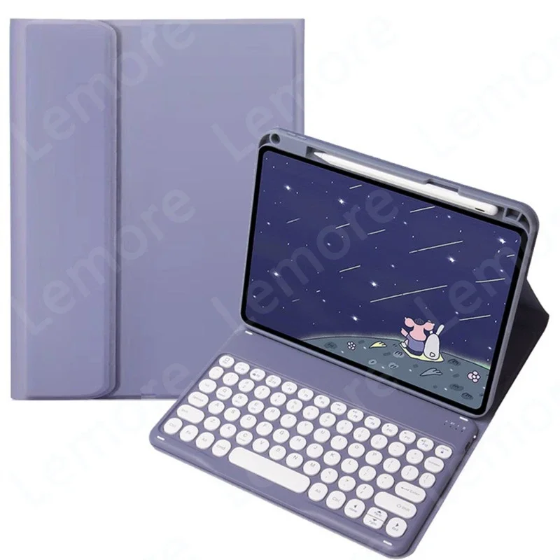 

Чехол-клавиатура для планшета Xiaomi Mi Pad 7S Pro 12.4 дюйма 2025, Bluetooth-клавиатура, подставка, с отсеком для стилуса, чехол-футляр