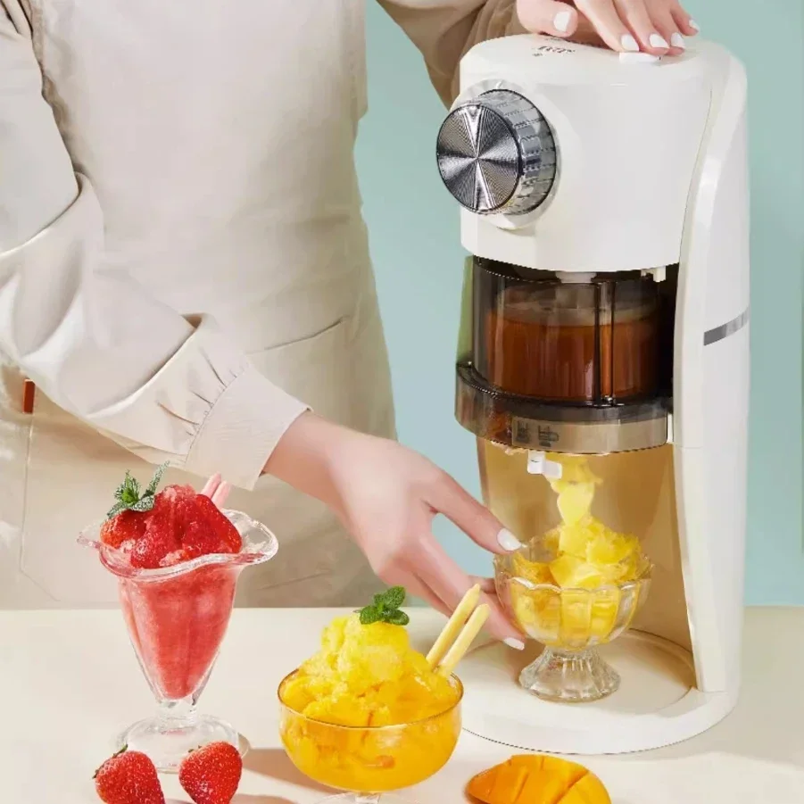 Household Small Snowflake Ice Crusher - Mini Smoothie Machine for Net - celebrity - style ice maker machine