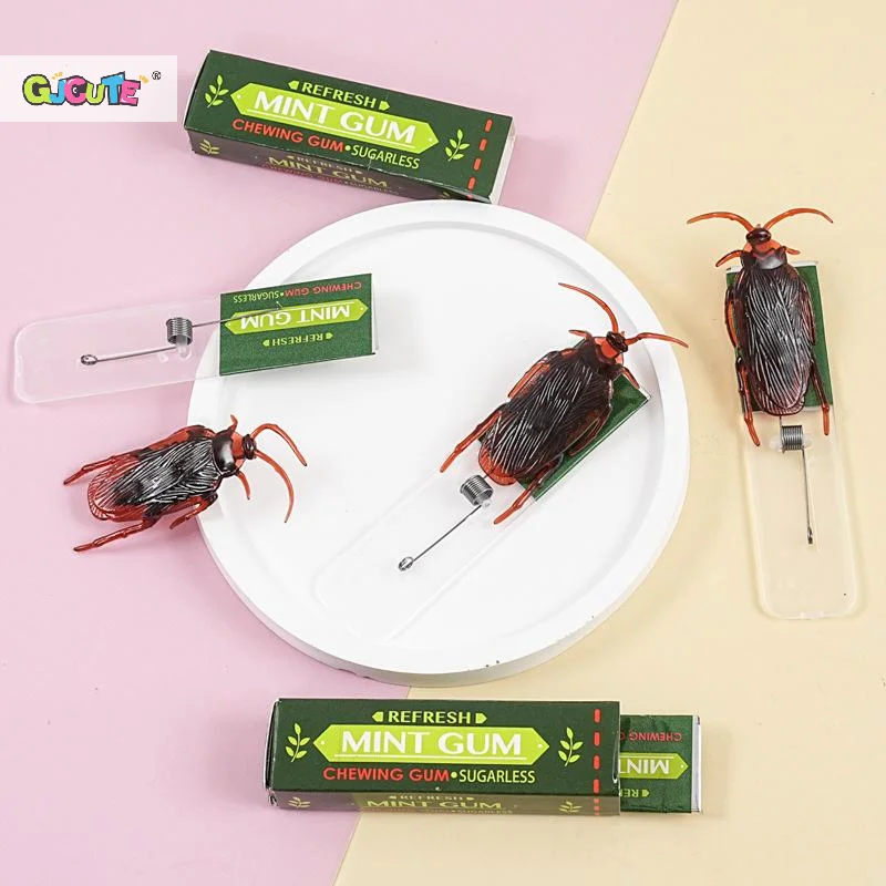 

Simulated Cockroach Chewing Gum Prank Trick Toy April Fool's Day Unique Funny Spoof Toys Gags Jokes