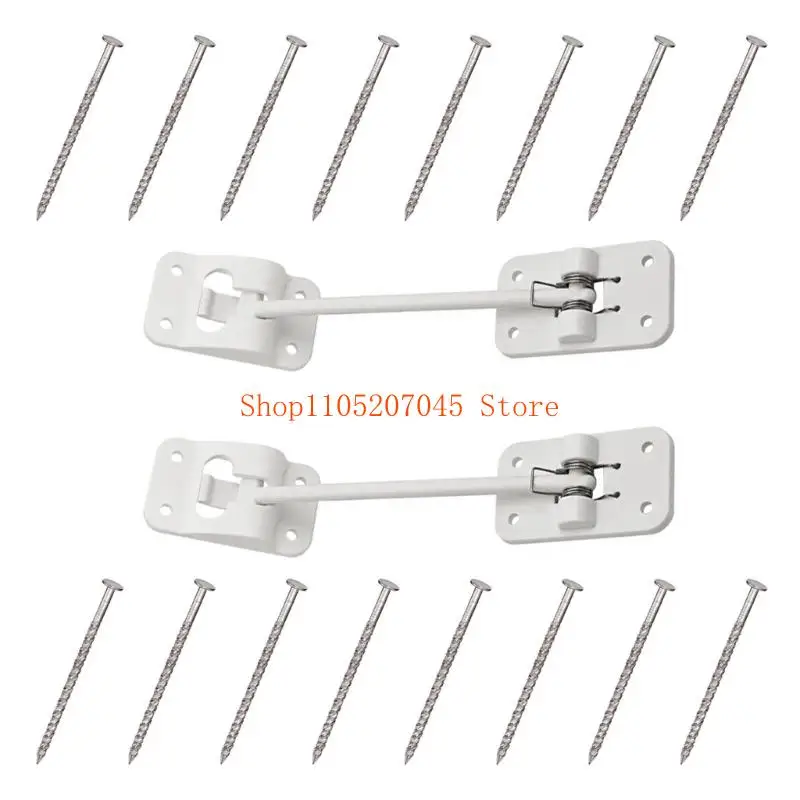 37cd Motorhome Door Holder & Latches with Extended Arm for Controlled Access