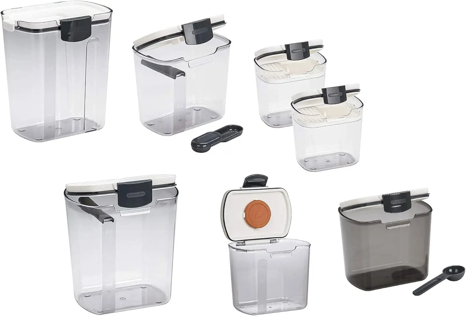 Baker's Airtight Kitchen Storage Canister Container Set for Flour, Sugar & More, Keeps Ingredients Fresh, with Accessories