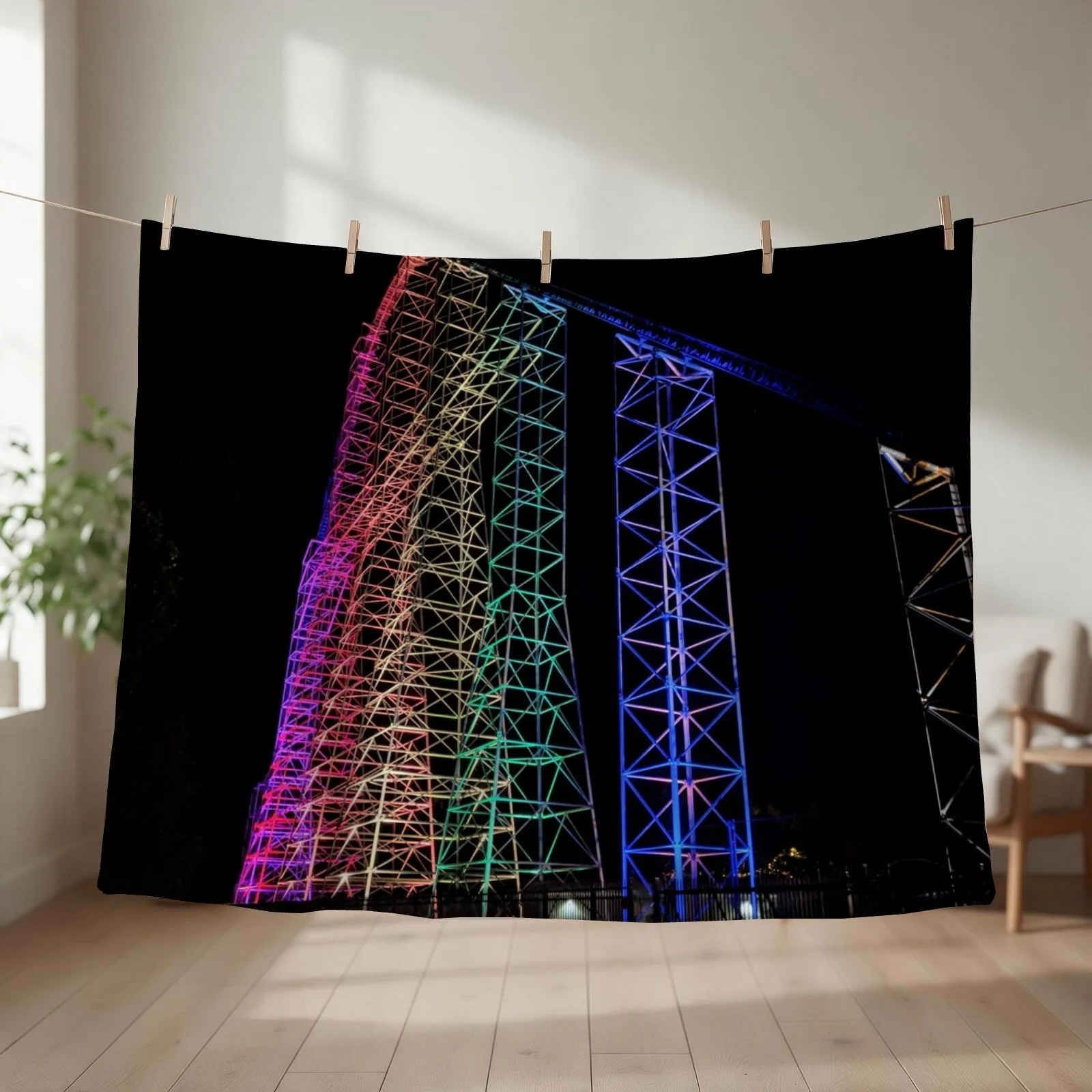 Millennium Force Throw Blanket Kid'S For Decorative Sofa Warm Cute Plaid Blankets