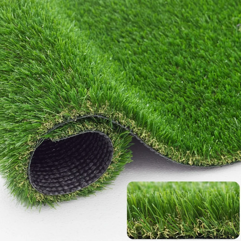 

4FT x 6FT Artificial Turf Grass Rug, High-Density Realistic Fake Grass for Indoor Outdoor Pets Garden Lawn
