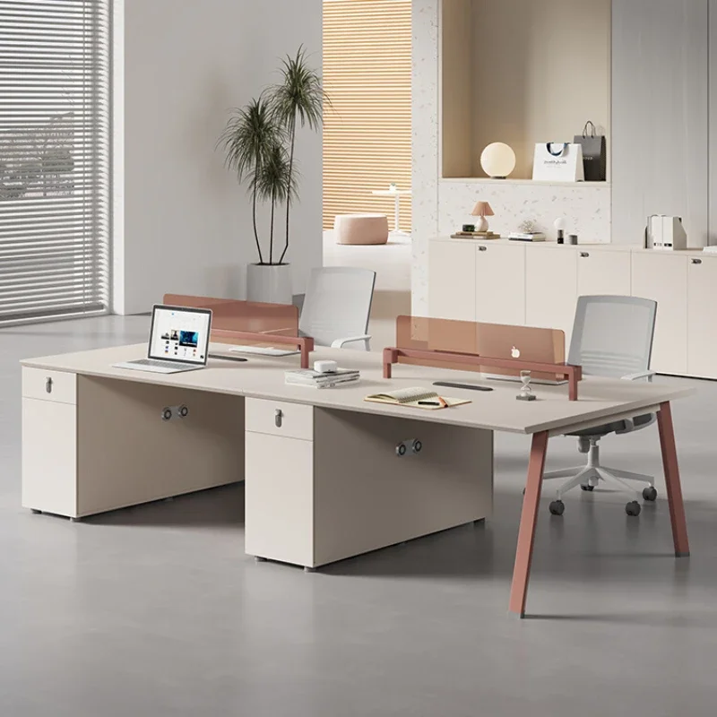 Desk Organizer Desktop Workstation Home Office Tables Multifunctional Standing Seating Conference Study Table Workshop Furniture