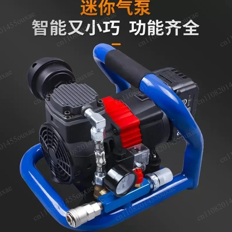 Air Compressor Lithium Battery Air Pump for  Battery Household Portable Rechargeable Lithium Battery