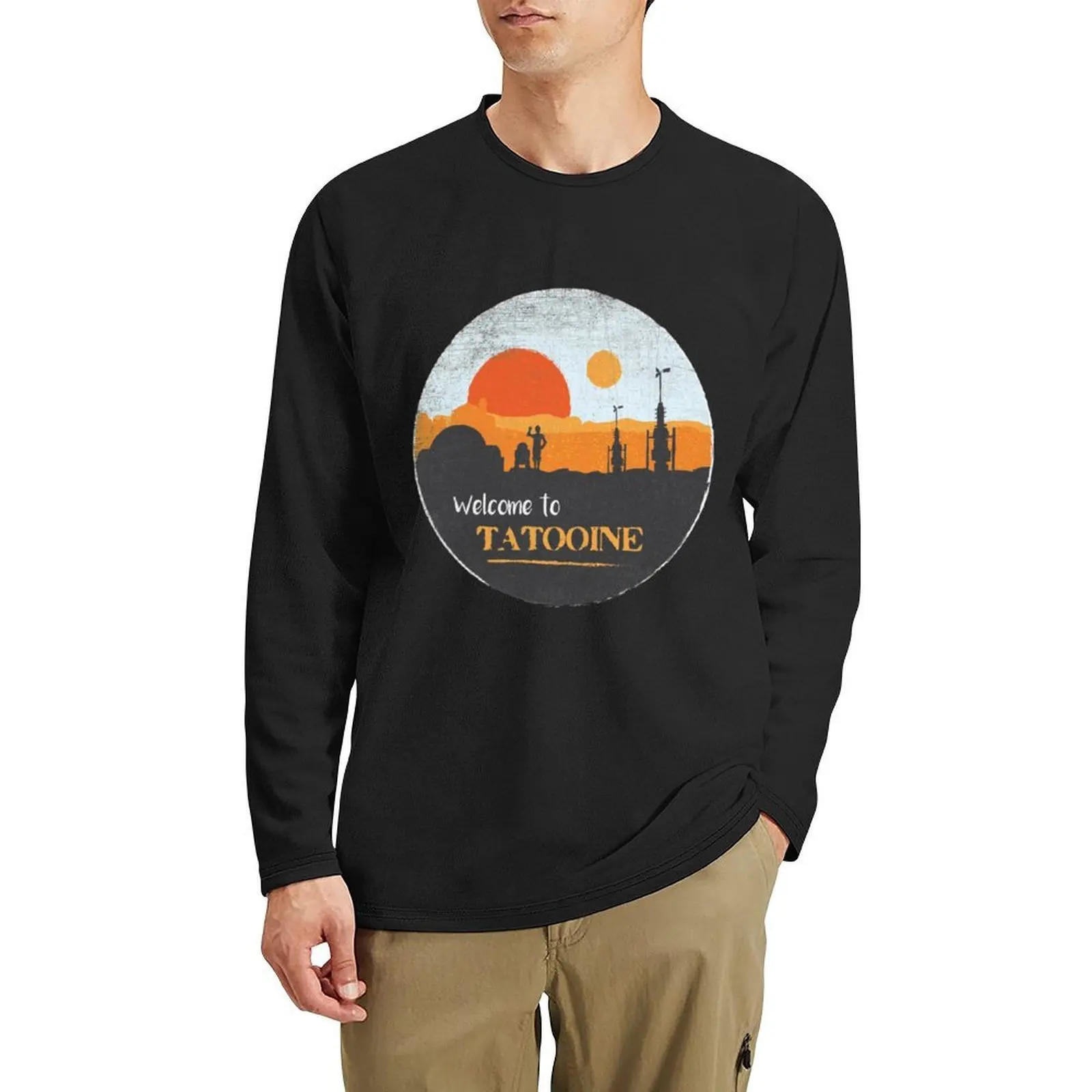

Welcome to Tatooine Long T-Shirt quick-drying t-shirt tops custom t shirts quick drying t-shirt designer t shirt men