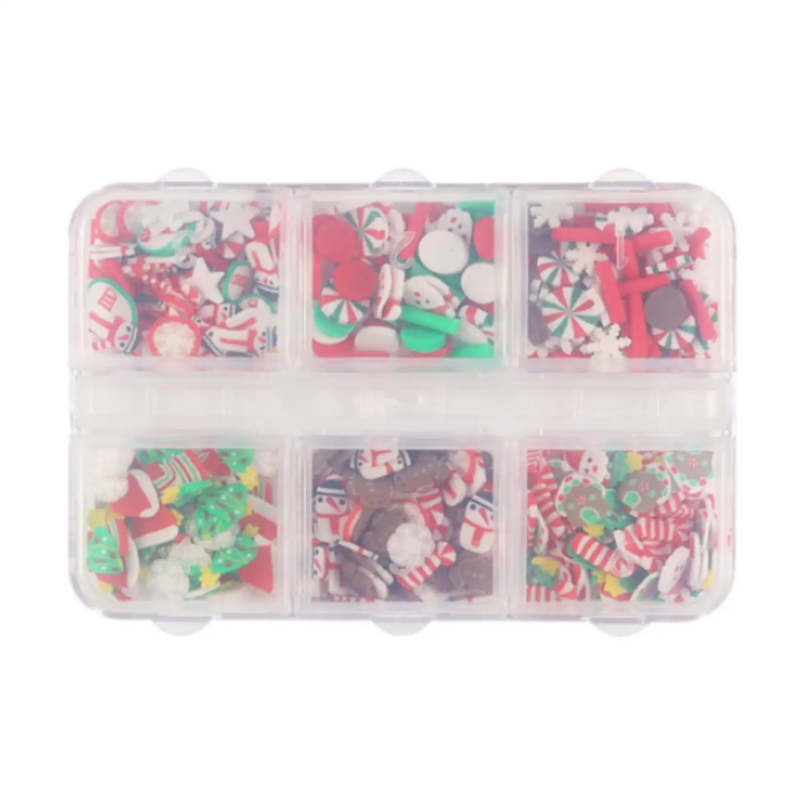 Christmas Nail Art Charms Set DIY Nail Art Supply 3D Nail Charms for Girls