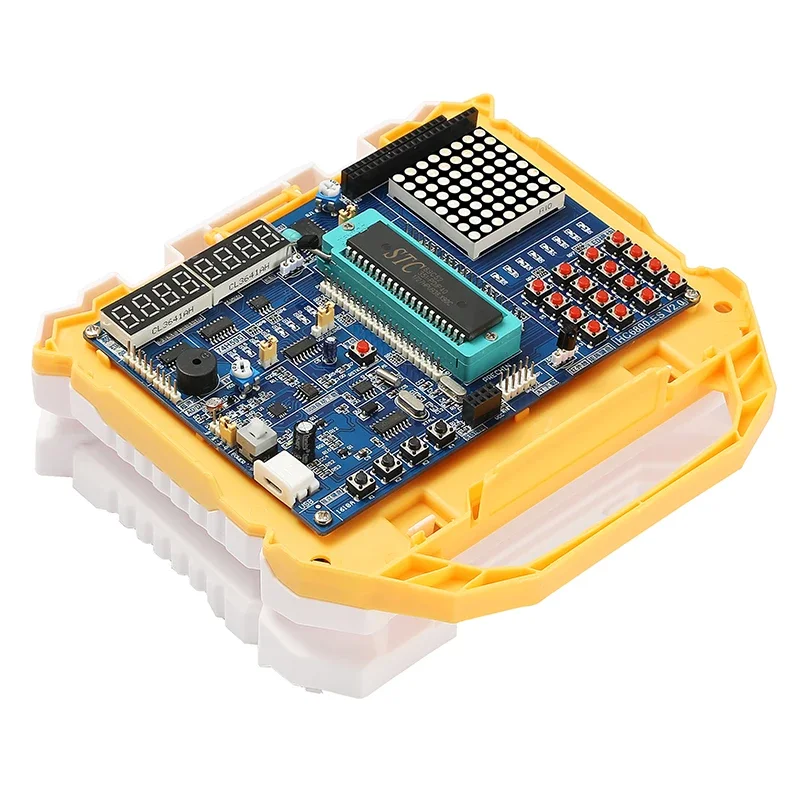 

51 MCU development 51 development board learning experiment board stc89c52 kit v2.0 A6 A7 dot matrix