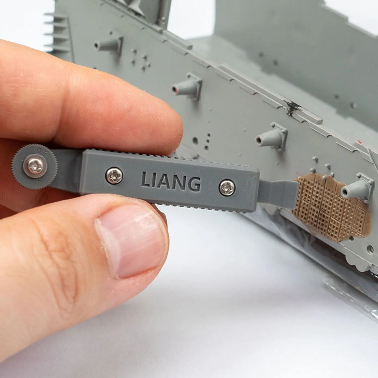 LIANG-0229a/b أدوات درع مضادة للمغناطيسية لـ Zimmerit مجموعة معطف خزان نموذج أجزاء متخصصة لنموذج هواية لتقوم بها بنفسك الملحقات