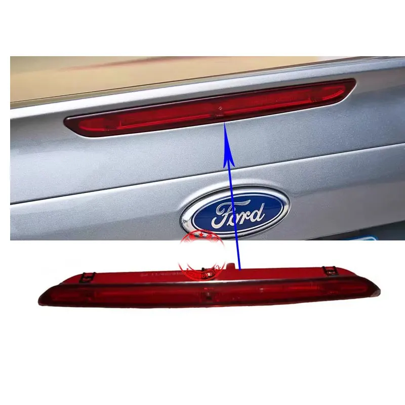 High Mounted Brake Top Light Anti Rear End Collision Warning Light for 08-13 Ford Mondeo 12-18 focus 3
