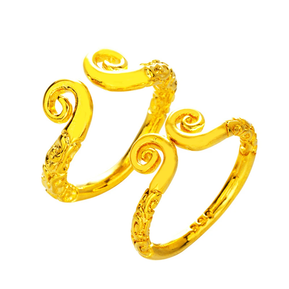 Game Black Myth: Wukong the Incantation of the Golden Hoop Cosplay Accessories Props Alloy Adjustable Ring Metal Unisex Gift