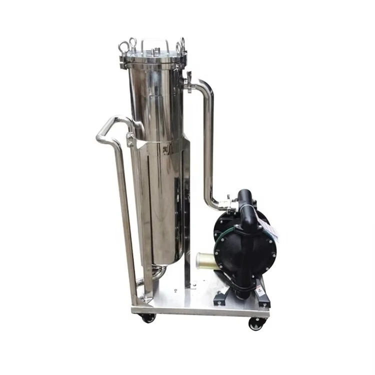 

Hot Sale Stainless Steel Single Bag Filter