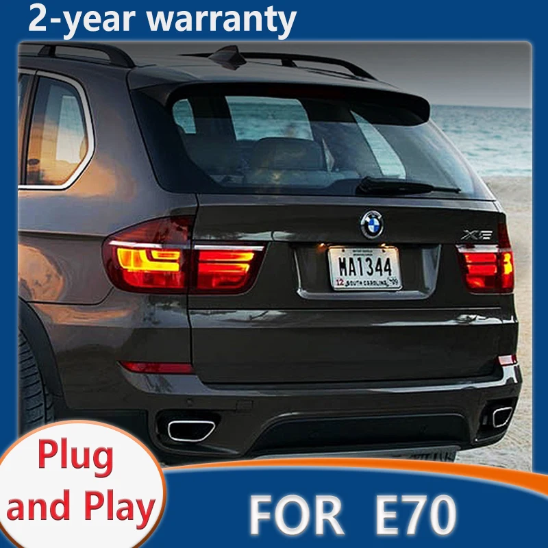 

Задние фонари для BMW X5 E70 Задние фонари 2007-2013 Задние фонари Светодиодные DRL указатели поворота Тормозные задние фонари автоаксессуары