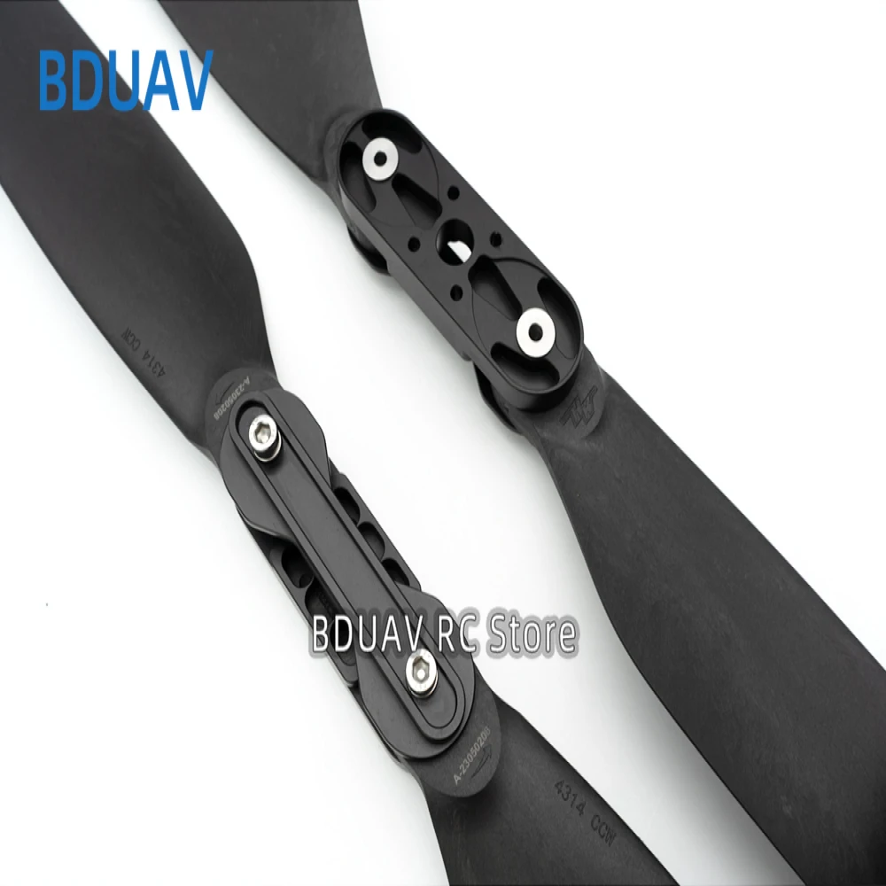 Original Hobbywing FOC Folding Carbon Fibre 4314 Propeller CW CCW For X11 PLUS Power System 30KG 35L Agricultural Drone