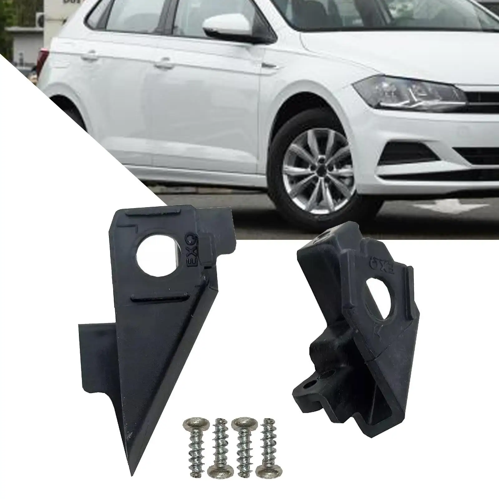 Headlight Housing Repair Kit Replace 6R0998225 for VW Polo MK5 6R 6C 61