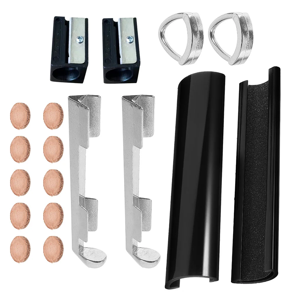 

1Set Practical Cue Tip Replacement Kit Sturdy Construction Easy Operation Extend Pool Cue Lifespan Accessories