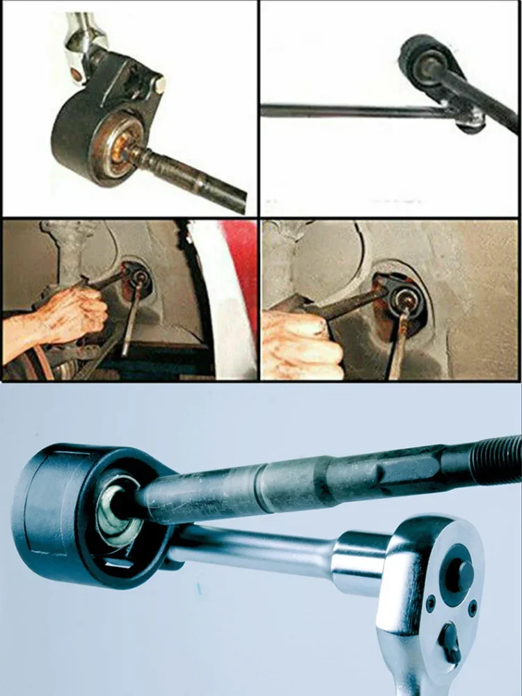 Steering Rod Tie Wrench Dismantling and Removing Device Removal Ball Head Tool In Gear