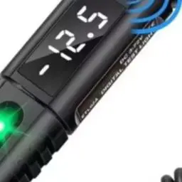 3-72V Digital LED Automotive Test Light Bidirectional Voltage Tester With Buzzer 0.1V Resolution Stainless Steel Probe Car Tool