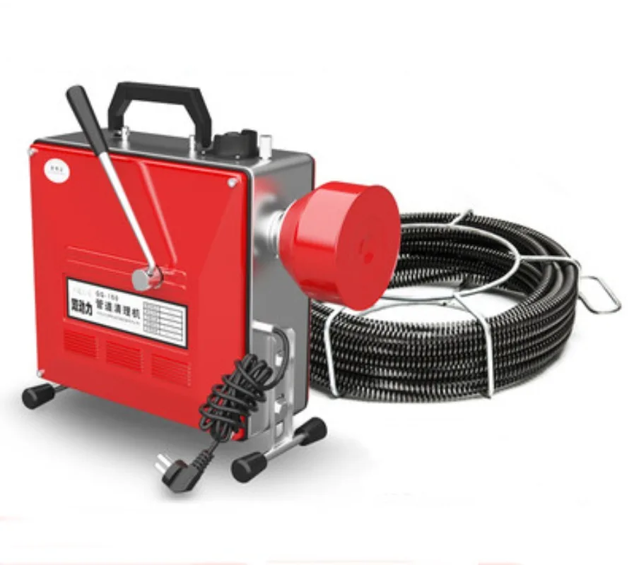 Electric high pressure dredging drain pipe washer and drain sewer cleaning equipment GQ-150