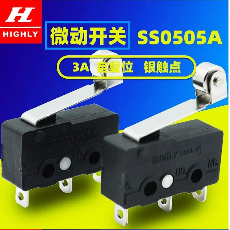 [SA]HIGHLY HIGHLY electronic trip micro switch pulley reset switch SS0505 SS0505A--100pcs/lot