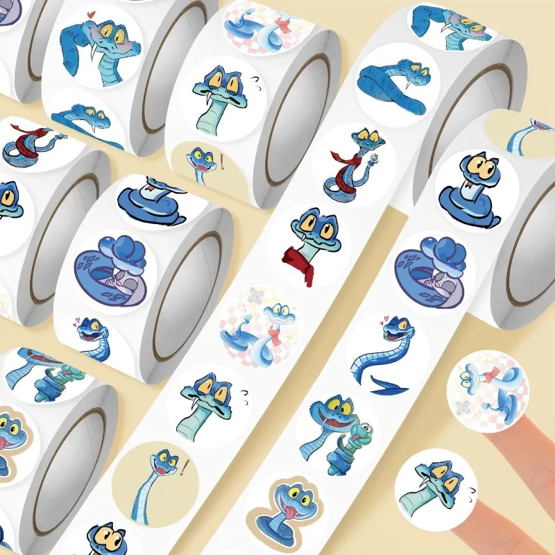 

Zootopia 2 Stickers Gary Candy Gift Decoration Package Sealing Stickers Diary Cute Material Tape Child Prize 500 Sheets 1 Roll