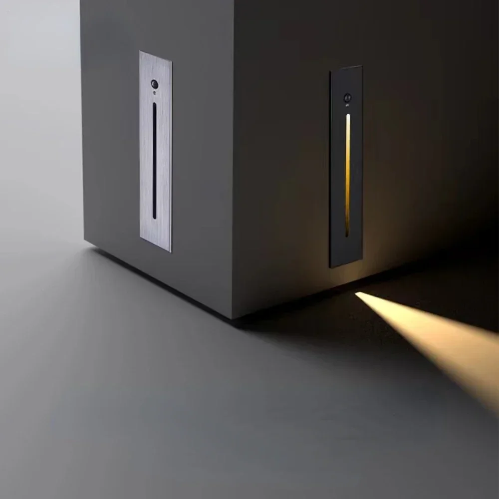 Ip65 Waterproof Led Staircase Light Wall Stair Light Indoor and Outdoor Wall Embedded Waterproof Ip65 Mini Square Smart Recessed image 3